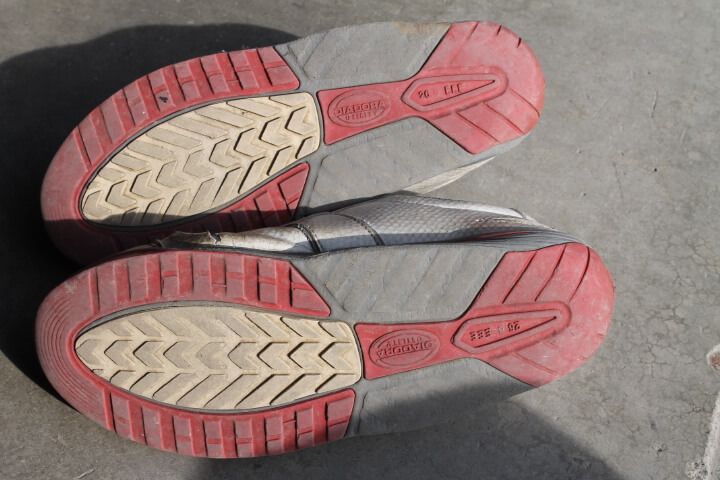 ディアドラ安全靴ソール耐久性