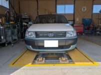 トヨタ NCP58 プロボックスワゴン FRPボンネット塗装 各部チリ調整